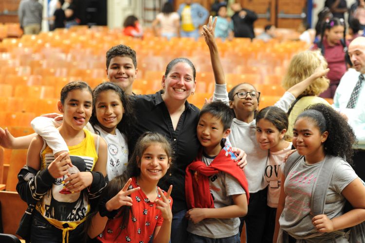 Students at PS 48 in the Bronx are part of Teacher Melissa Salguero's classroom community. 